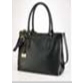 Ralph Lauren Newbury Double Zip Shopper Handbag (Black)